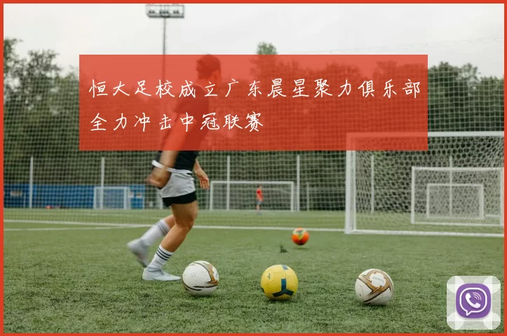 恒大足校成立广东晨星聚力俱乐部全力冲击中冠联赛